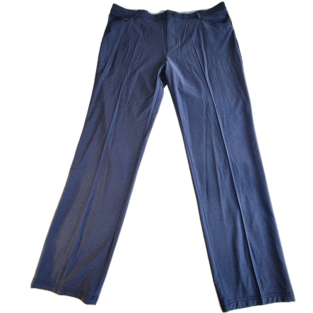 ADIDAS Ultimate365 Golf Pants Men 40 x 34‎ Blue Gray Performance Chinos NEW